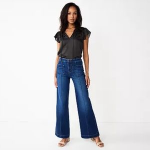 Lauren Conrad Wide Leg Jeans